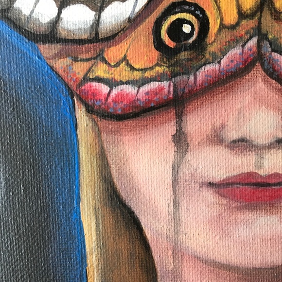 Original Art - THE EMPRESS’S TEARS - Acrylic on Canvas - Picture 4 of 14